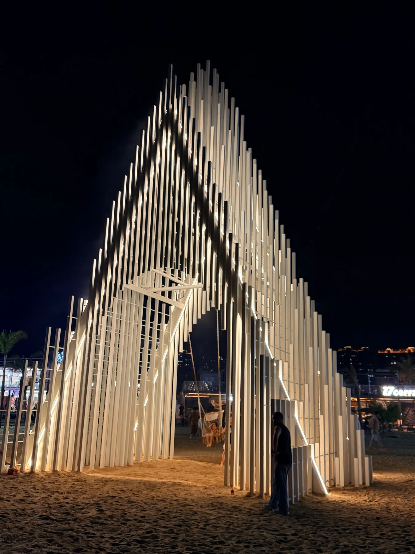 青岛夜间建筑